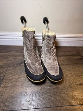 JBU By Jambu Taupe Snowbird Boots Snowboots Weather Ready Size 6M